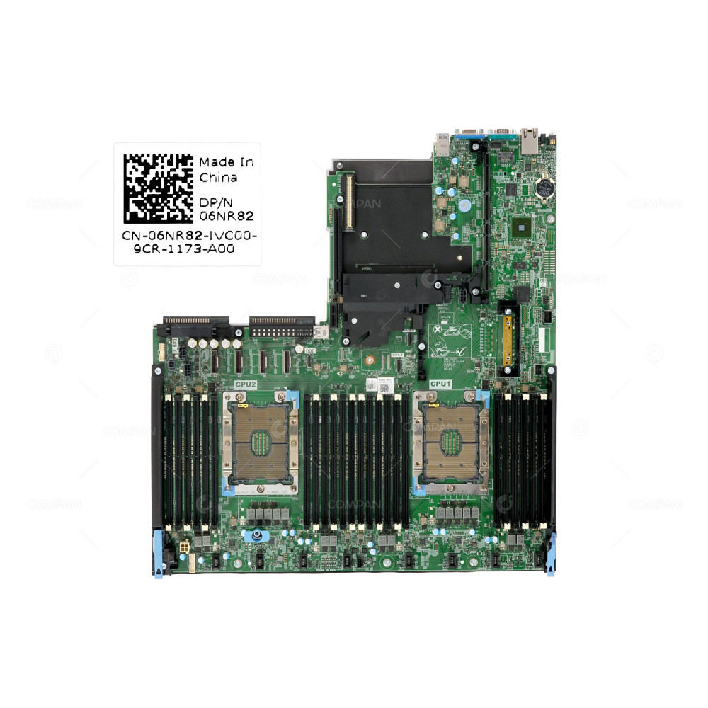 6NR82  DELL DUAL SOCKET LGA3647 DDR4 MAINBOARD FOR DELL POWEREDGE R640 XC640